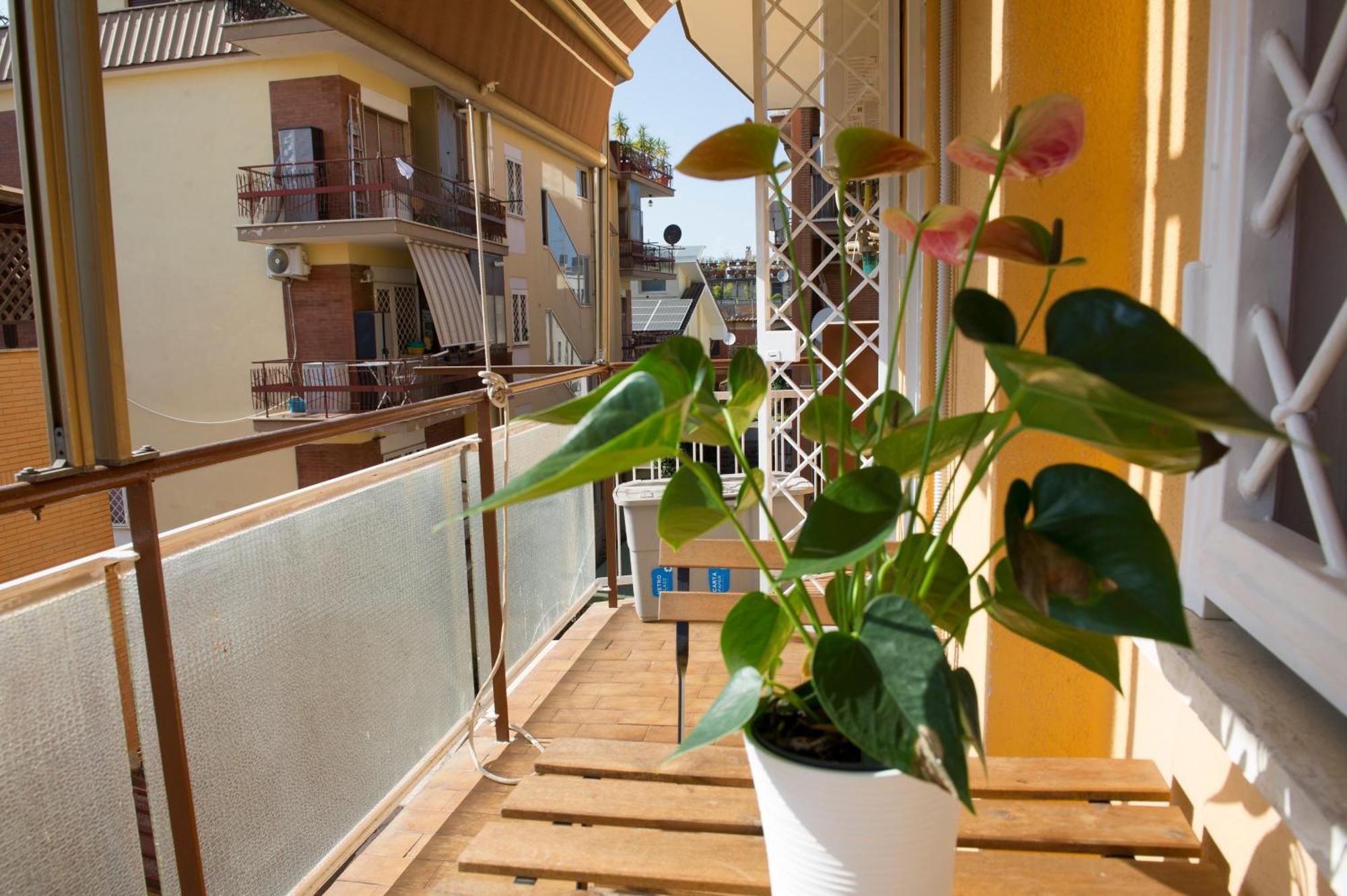 A Casa Di Lu A Roma Apartment Bagian luar foto